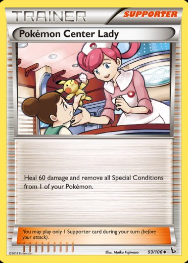 Pokemon Center Lady
