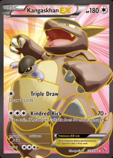 Kangaskhan EX (103 Full Art)