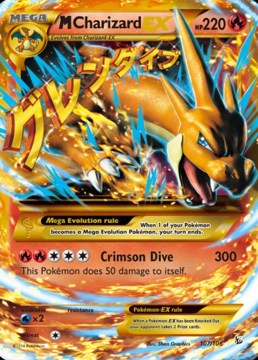 M Charizard EX (Y) (Secret)