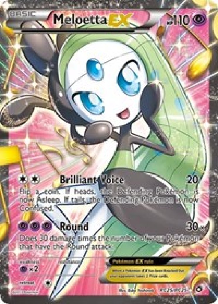 meloetta ex pokemon card value Pokemon - Meloetta-EX (RC25/RC25)