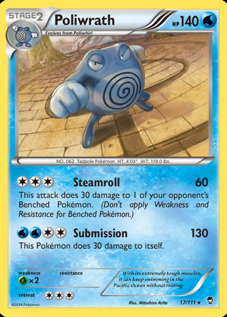 poliwrath stage 2 pokemon card value CGC 9 Poliwrath 9/75 Rare Holo Pokemon Neo Discovery main image 1
