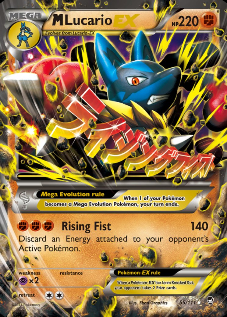 M Lucario EX - Furious Fists - Pokemon Card Prices & Trends