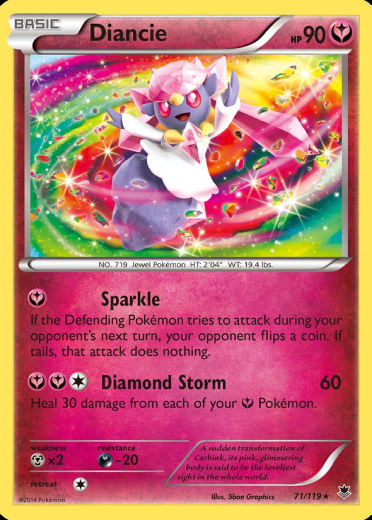 Diancie EX - XY43 - XY Promos - Pokemon Card Prices & Trends