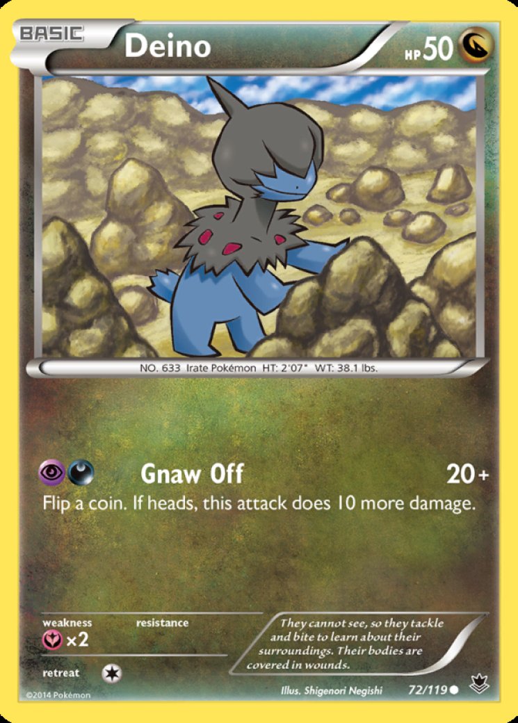 deino pokemon card value - (97/113) this attack does 20 more damage Deino 113/203 Price 2026 |