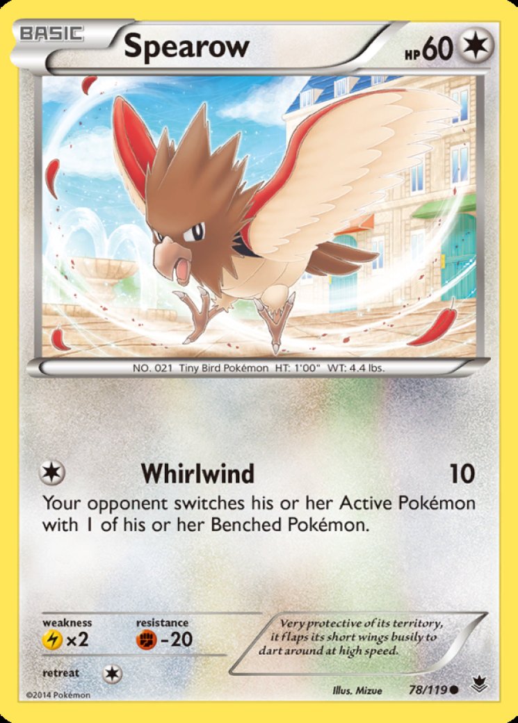 spearow pokemon card value Spearow | Pokmon Cards and Details