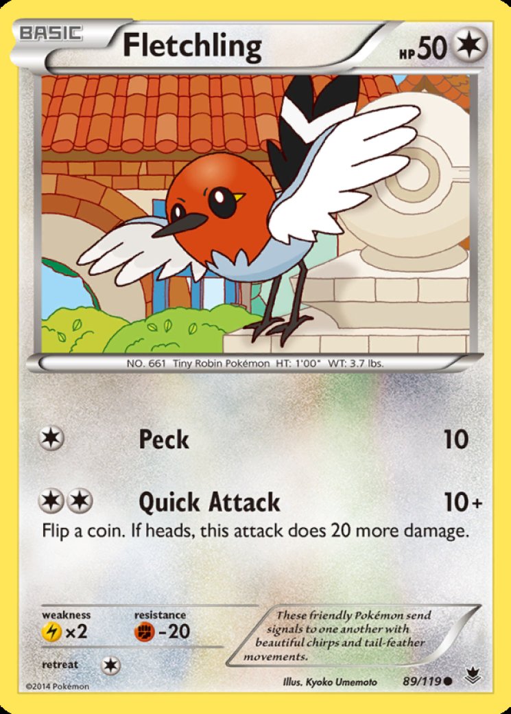 fletchling pokemon card price Pokemon Generations Radiant Collection Fletchling RC25