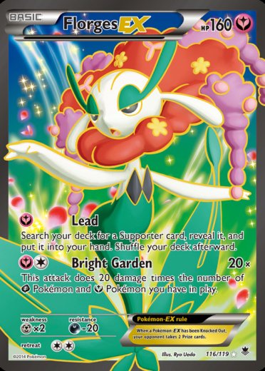 Florges EX (116 Full Art)