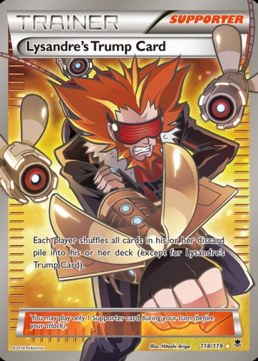 Lysandre's Trump Card (118 Full Art)