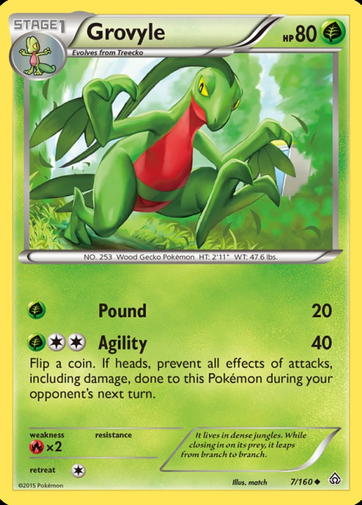 grovyle pokemon card value - (40) Colorless Fury Cutter (10+) Flip 4 coins Grovyle Card Prices & Value