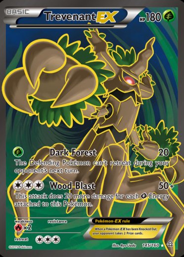 Trevenant EX (145 Full Art)