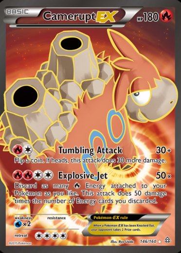 Camerupt EX (146 Full Art)