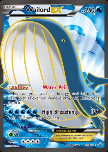 Wailord EX (147 Full Art)