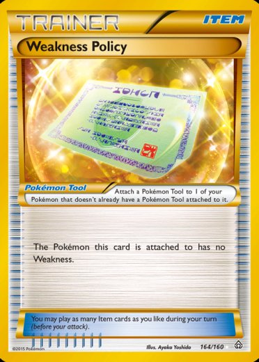 Weakness Policy (164 Secret Rare)