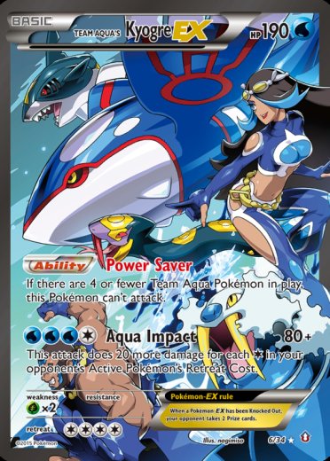 Team Aqua's Kyogre EX