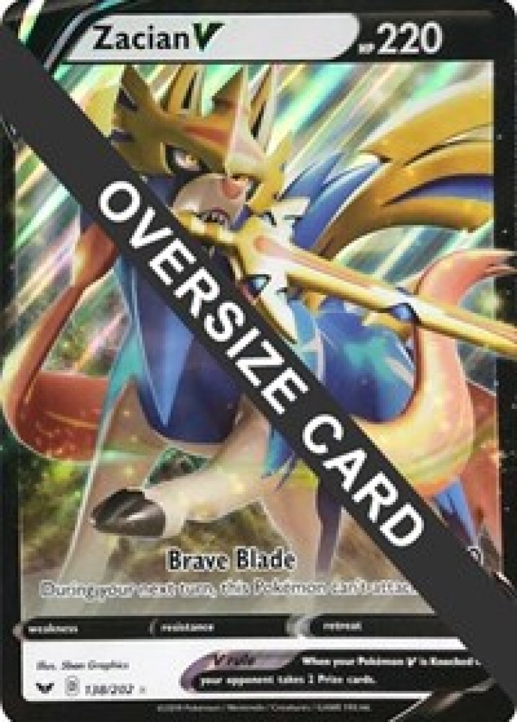 Zacian V - 138/202 138/12 Price 2026 | Jumbo Cards