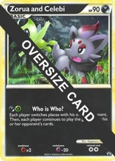 Zorua and Celebi (Black and White Tour Promo)