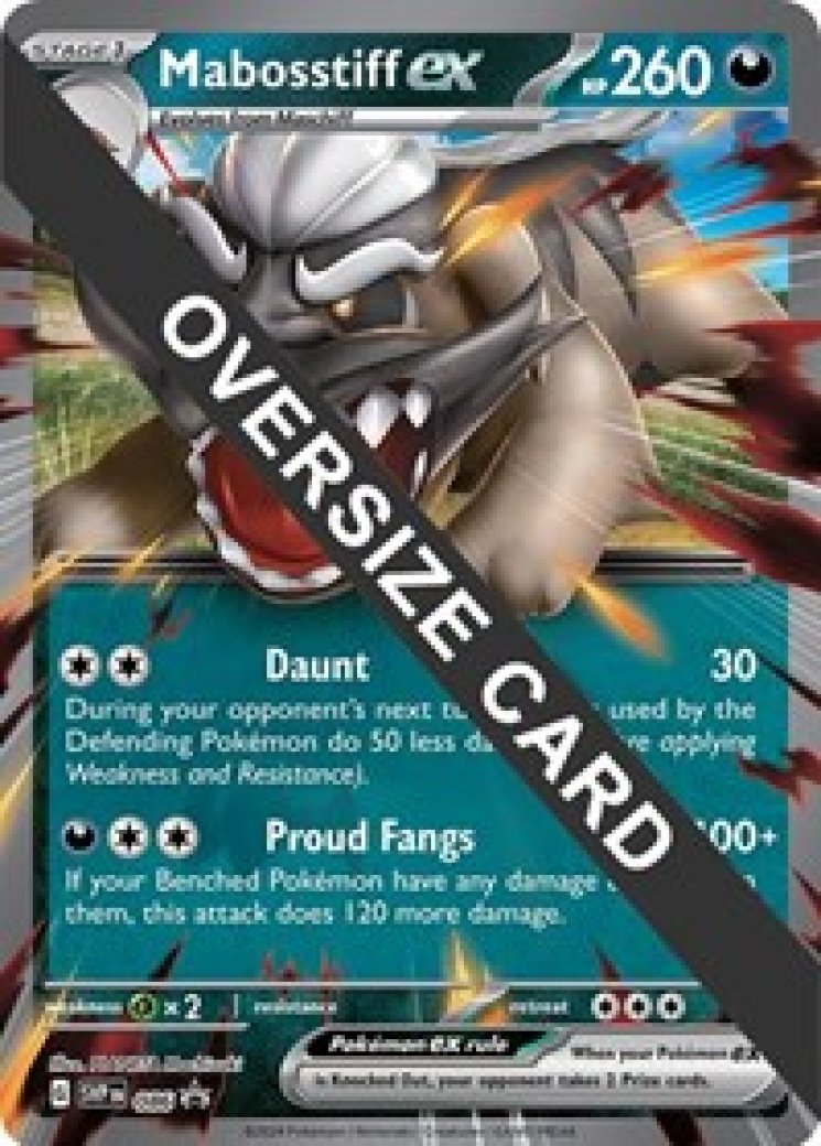 mabosstiff pokemon card - 218/198 - Scarlet & Violet - Illustrator Rare put damage counters on the Attacking Pokemon equal to the damage done to this Pokemon 20 Pokemon Trading Card Game Paldea