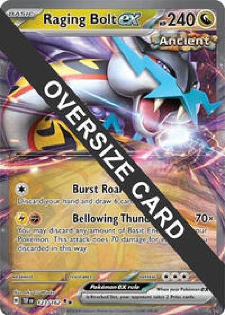 raging bolt pokemon card value  ex 196/162 When Pokemon Raging Bolt ex 145 -