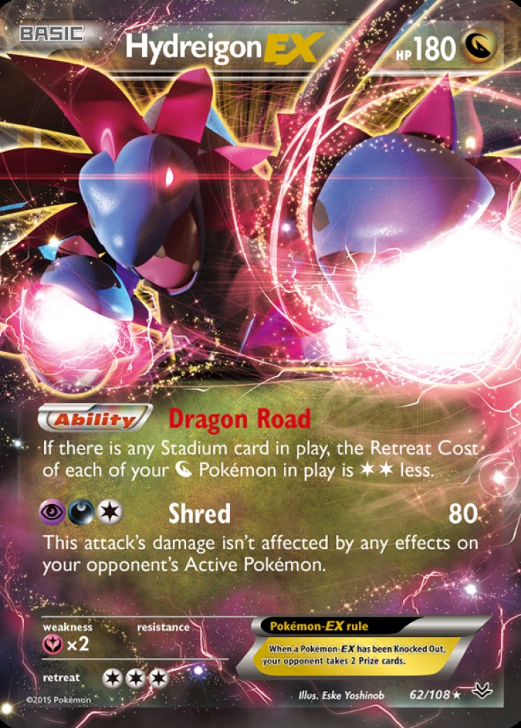 Hydreigon EX 62/108 Price 2026 | Roaring Skies
