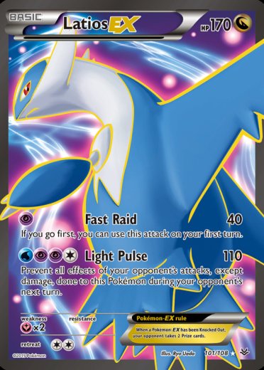 Latios EX (101 Full Art)