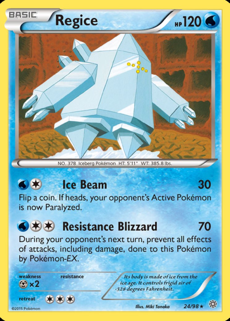 Regice - Pokemon Card Prices & Trends Regice - Pokemon Card Prices & Trends