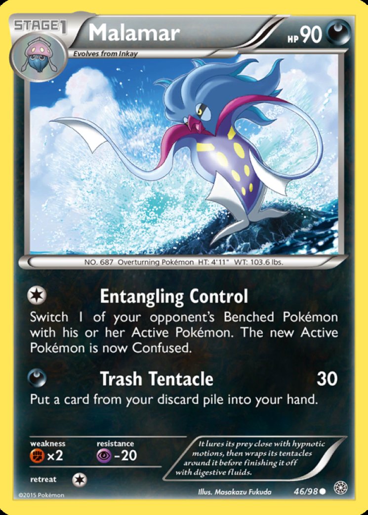 malamar pokemon card price  SV18/SV94 - Hidden Fates - Shiny Vault - Holo Colorless Brain Shake (130) Your opponents Active Pokmon is now Confused Malamar 119 - Holofoil SM
