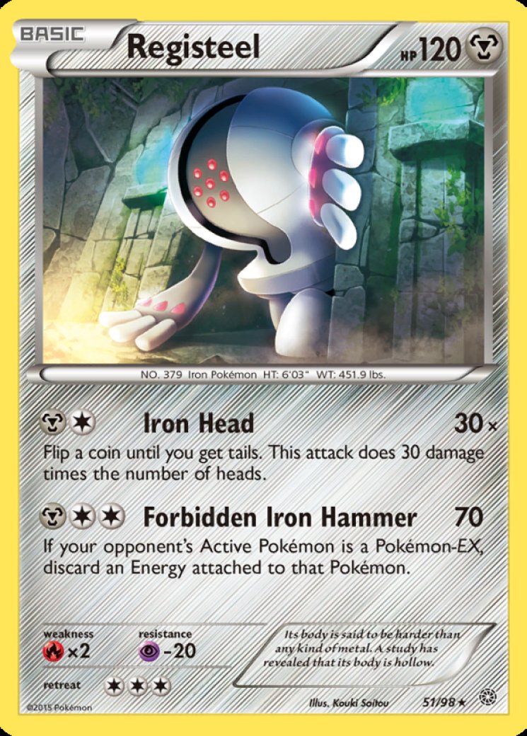 registeel pokemon card value POKEMON REGISTEEL 108/189 ASTRAL RADIANCE RARE REVERSE HOLO NEAR MINT