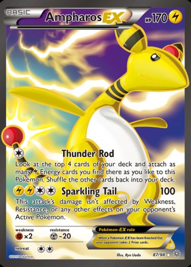 Ampharos EX (87 Full Art)