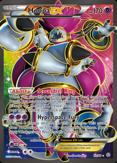 Hoopa EX (89 Full Art)