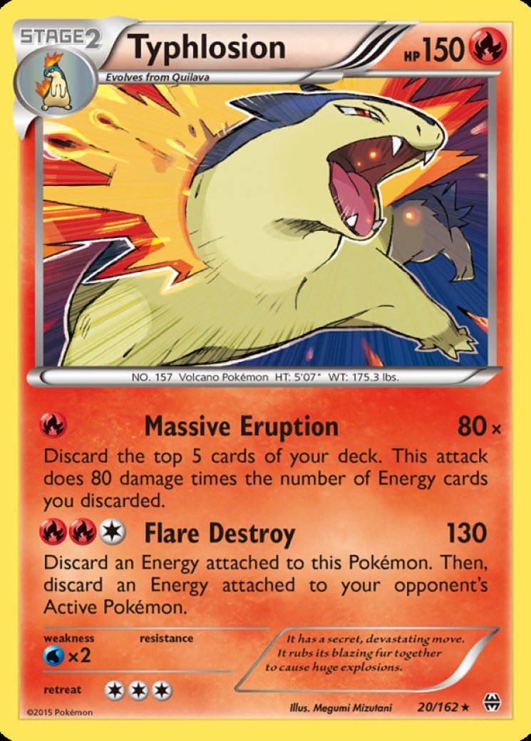 Typhlosion 20/162 Price 2026 | BREAKthrough