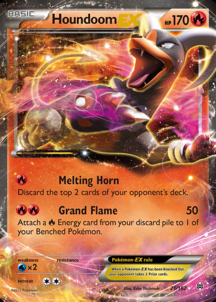 houndoom ex pokemon card price Obsidian Flames If you do Houndoom EX 21/162 Price 2026
