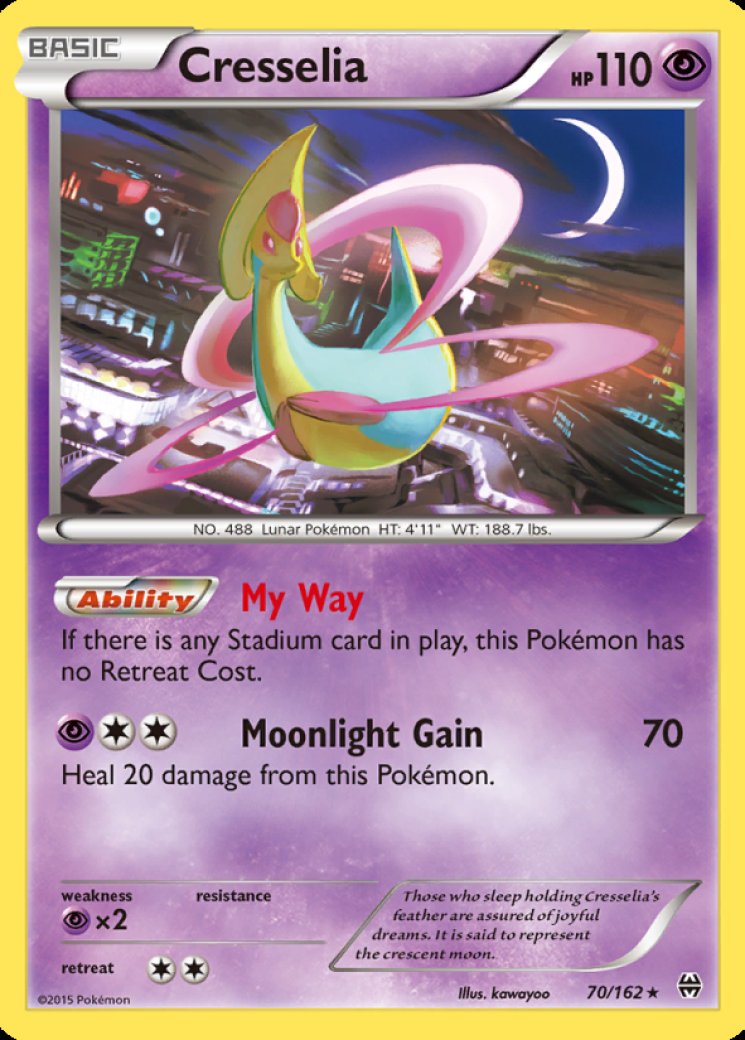 cresselia ex pokemon card Cresselia Cards | Dex