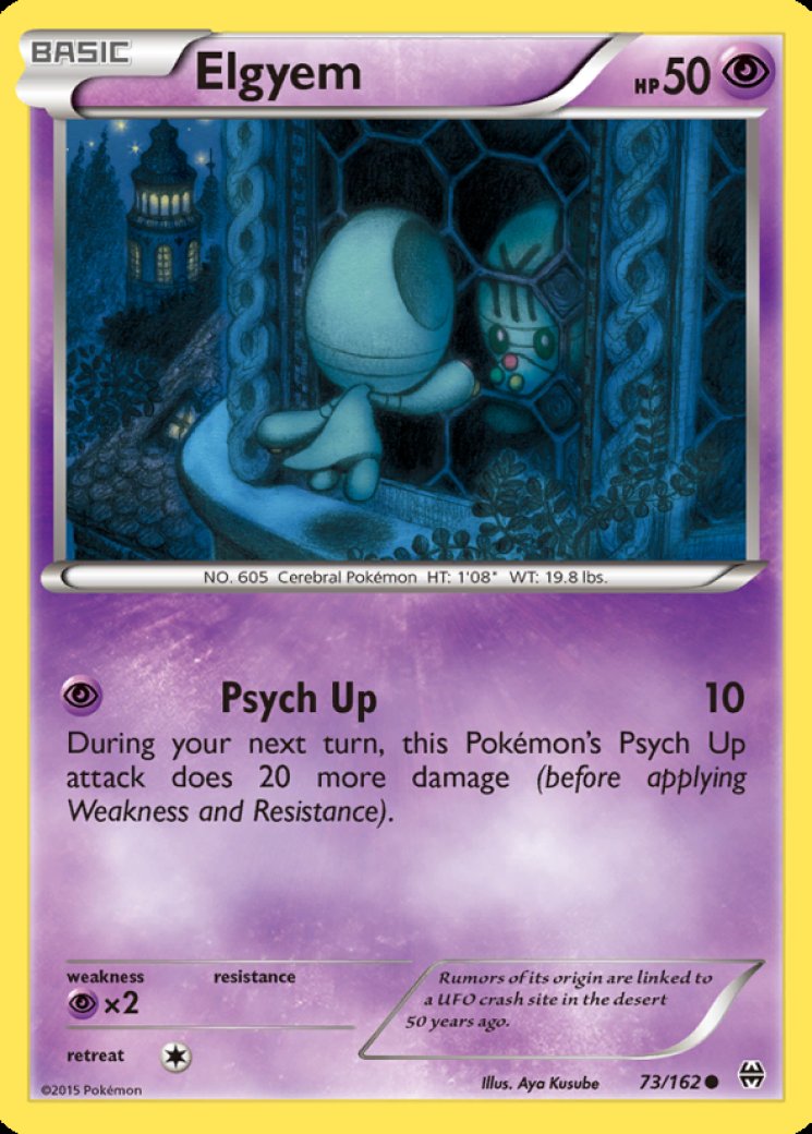 elgyem pokemon card value 69/116 Uncommon | Plasma Storm Evolves from null Type Pokemon Card Elgyem AR 126/086