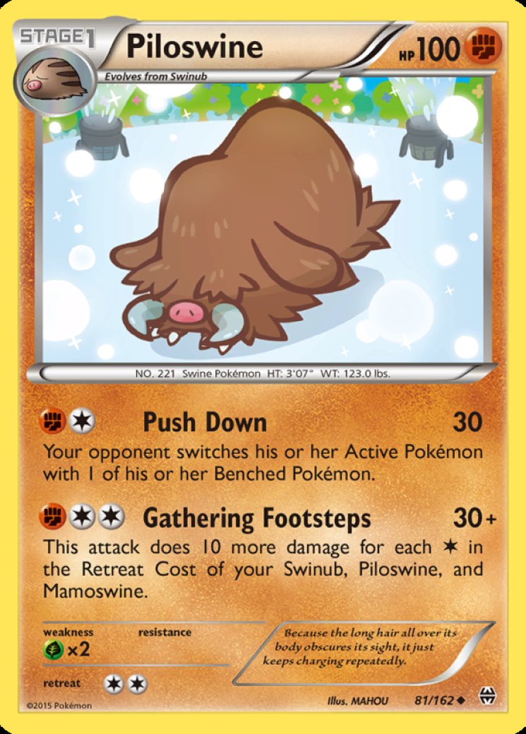 piloswine pokemon card value Prices & 2026 Piloswine Pokémon TCG Cards for