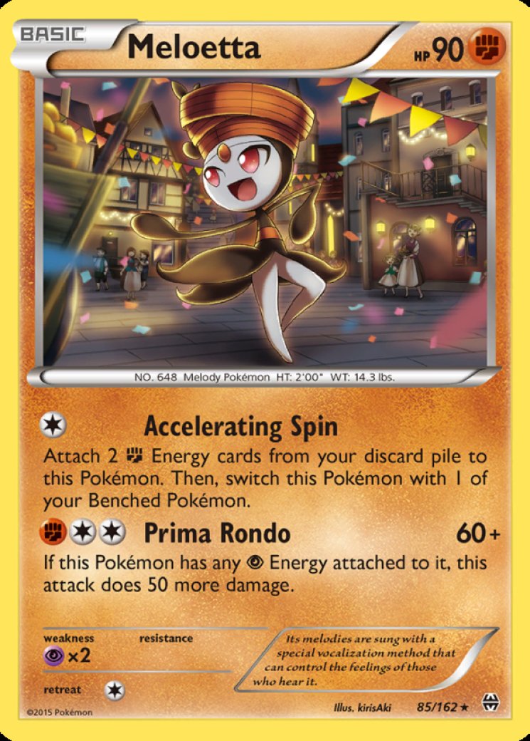 Meloetta - Pokemon Card Prices & Trends
