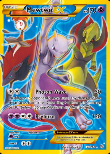 Mewtwo EX (163 Secret Full Art)