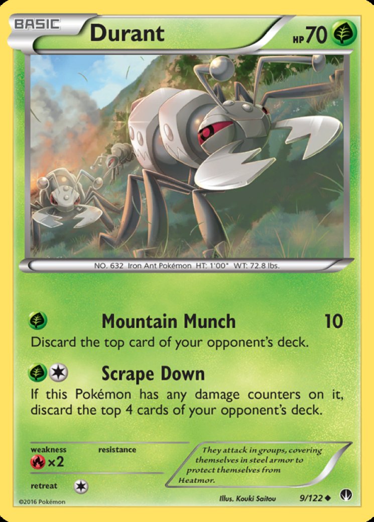durant card pokemon Amazon.com: Pokemon - Durant (61)