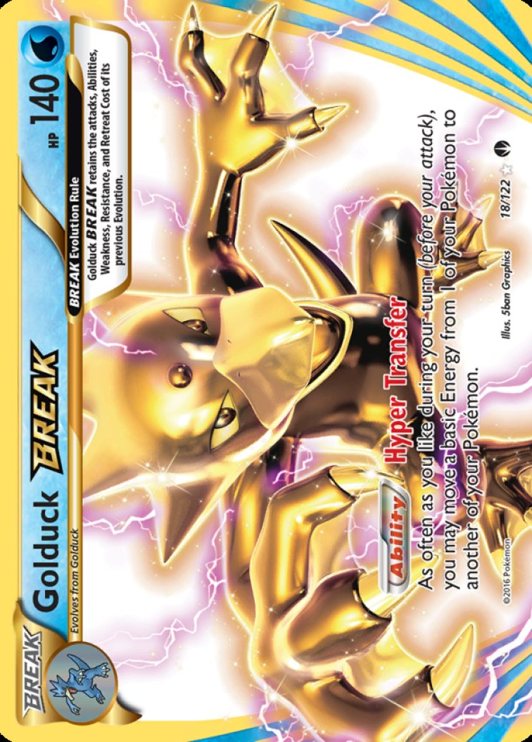 golduck break pokemon card value (29/149) [Sun & Moon: Base Set] Rare holo card featuring BREAK Golduck (#18) from the XY BREAKpoint set. 2015 Pokemon Japanese Ex Combo