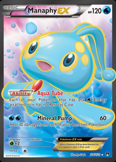 Manaphy EX (Full Art)