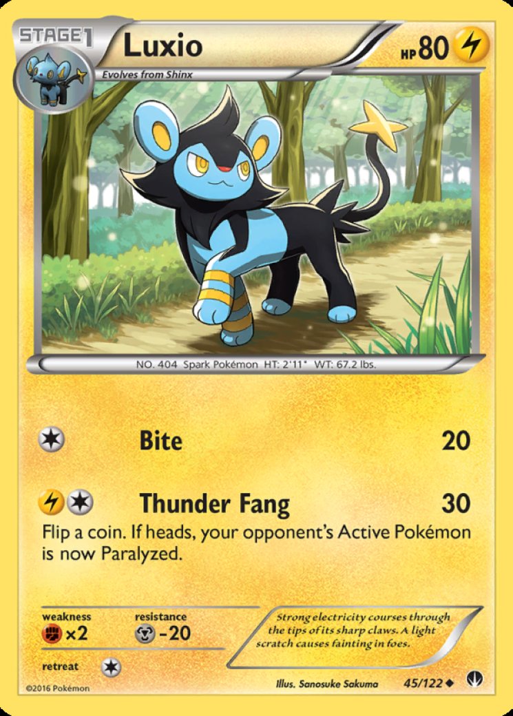 Luxio - Pokemon Card Prices & Trends