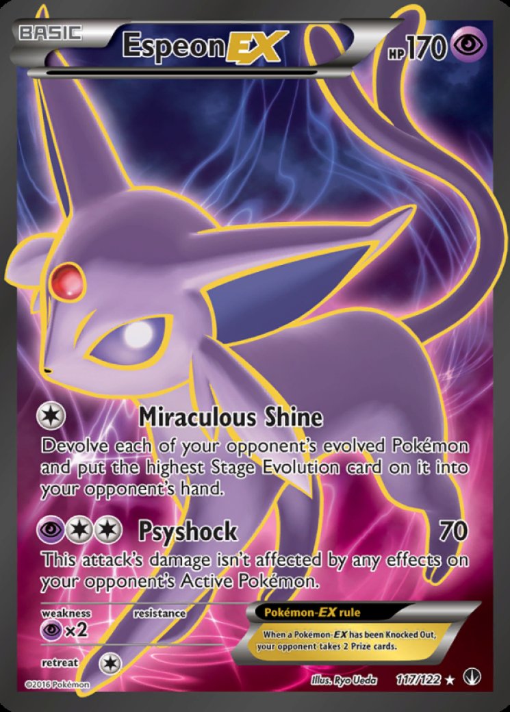 Espeon EX (Full Art) 117/122 Price 2026 | BREAKpoint