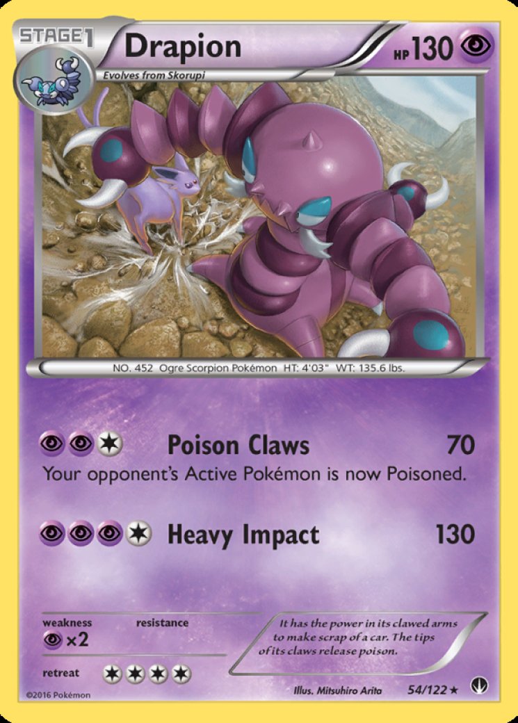 drapion pokemon card value Amazon.com: Pokemon - Drapion V - 118/196 - Lost Origin main image 1