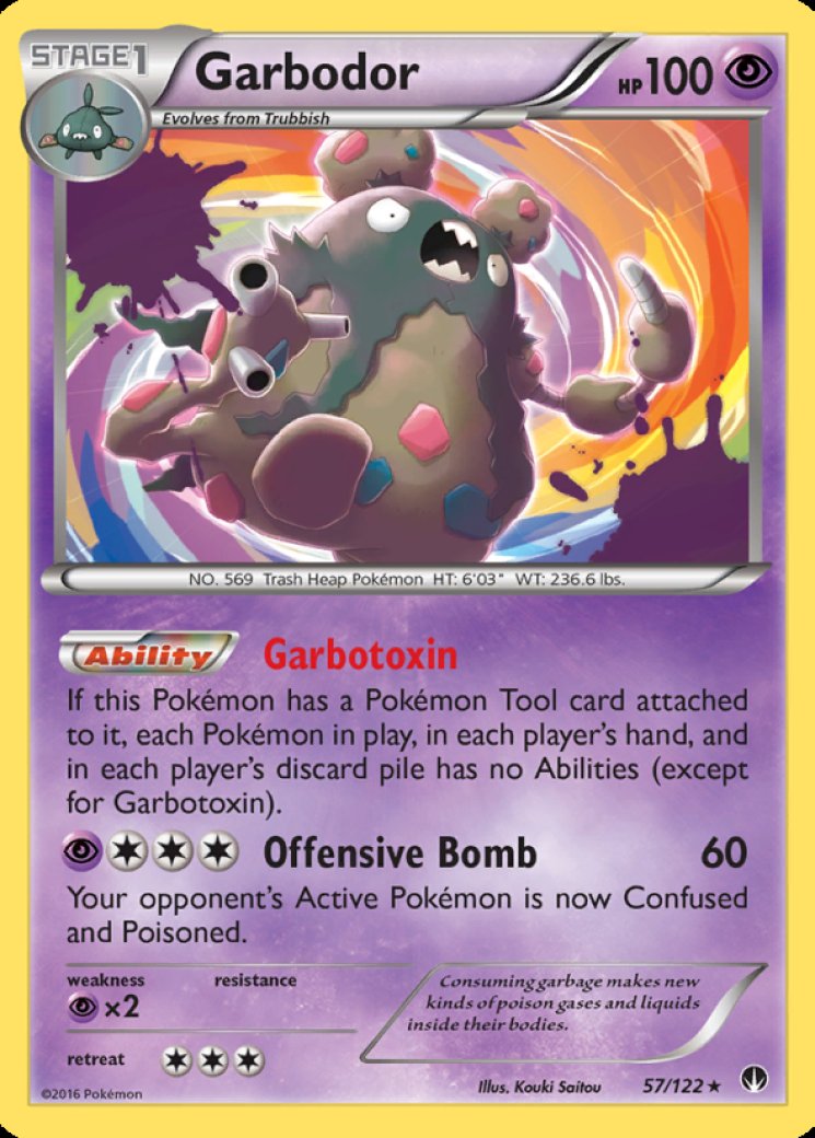 garbodor vmax pokemon card value 033/063 discard Pokemon Tools from it until only 1 remains Pokemon Card Game/[S7D] Skyscraping Perfection]Garbodor