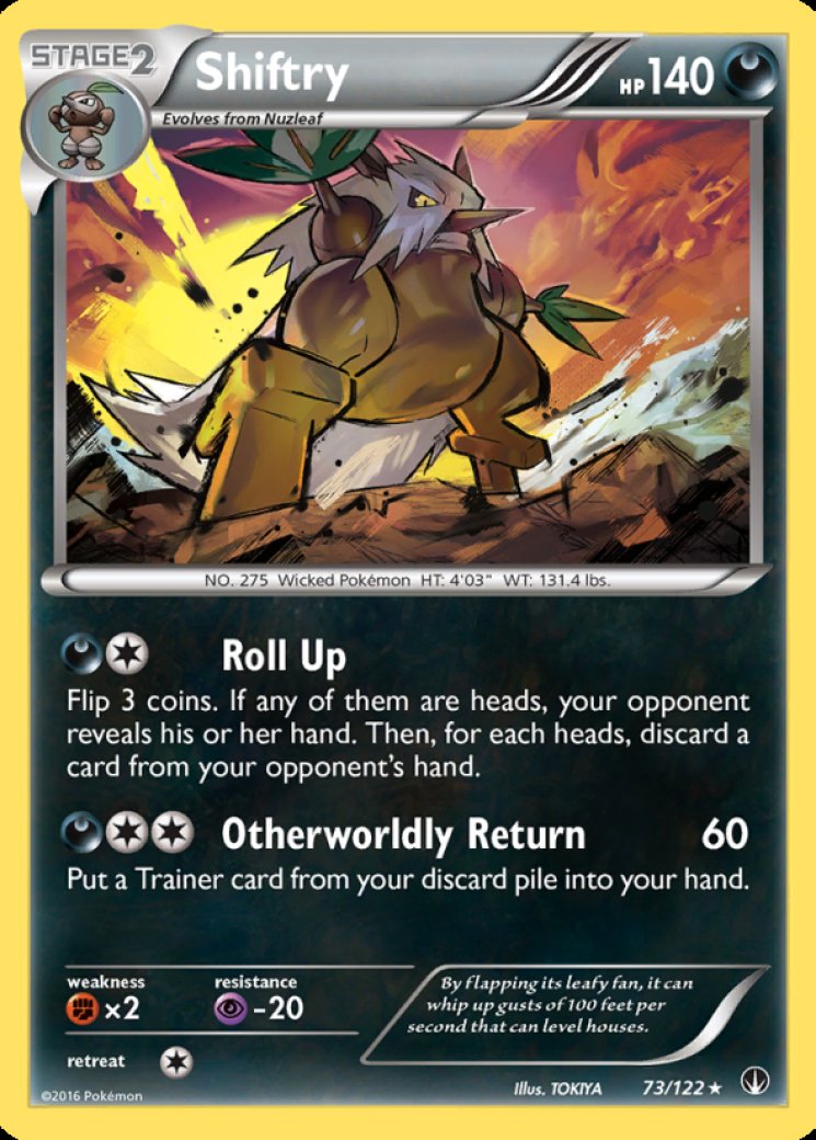 shiftry pokemon card value Shiftry Card Prices & Value 2026