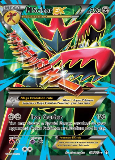 M Scizor EX (Full Art)