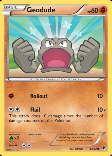 Geodude (Stamped)