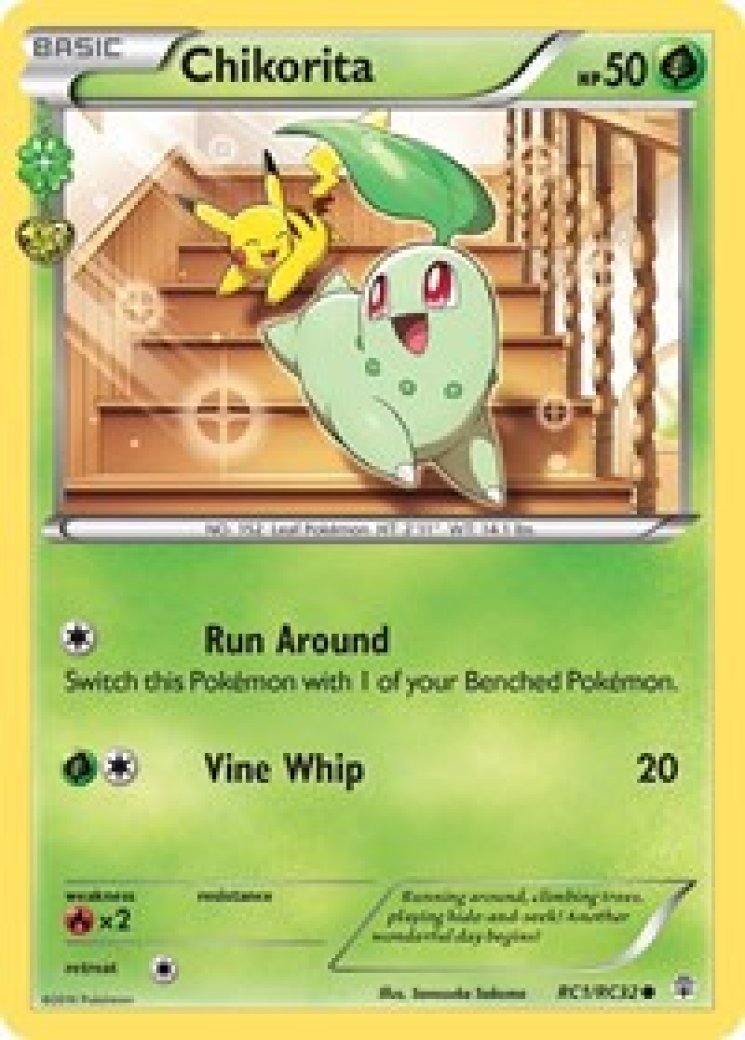 chikorita pokemon card value Chikorita (54/111) - Neo Genesis 1st Edition