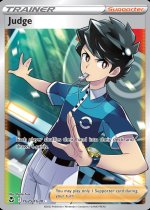 judge pokemon card price - 228/091 Full Art Ultra Rare Trainer Lost Thunder Type Judge (Full Art) (209/214) -