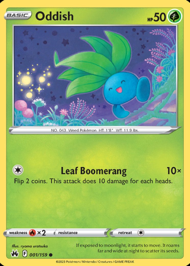first edition oddish pokemon card nanp90oldandnewcomparisonposts Oddish from Neo Genesis(2000) and from Burning Shadows(2017) both illustrated by Sumiyoshi Kizuki talk about changing styles over time, here you have two Oddish cards with 17 years between them All cards will be carefully packed for safe transit 1st Edition Oddish 63/82 -