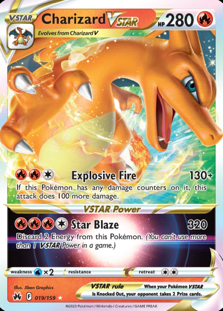 Charizard V - Crown Zenith - Pokemon Card Prices & Trends